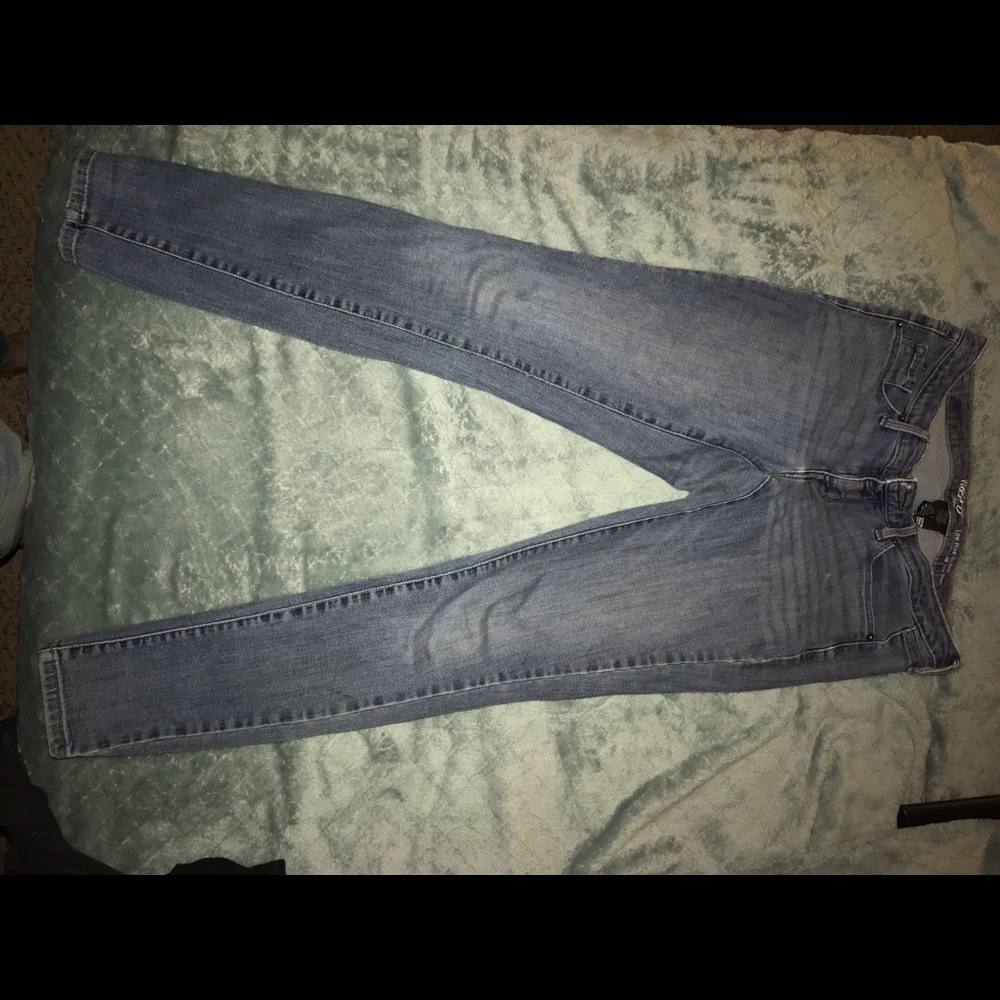 Low rise skinny jean